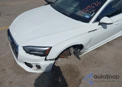 2022 Audi A5 Sportback Premium 45 Tfsi S Line Quattro S Tronic from USA, damaged, VIN WAUDACF57NA012566